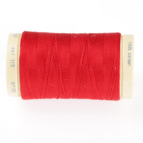 Fil coton 445m - Rouge High risk